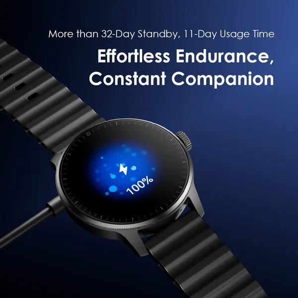 Oraimo Watch 5R AMOLED 2.5D Floating Interface IP68 Smart Watch - Image 3