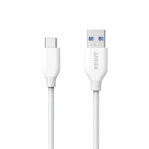 Anker PowerLine 3ft USB-C to USB 3.0 – WHITE
