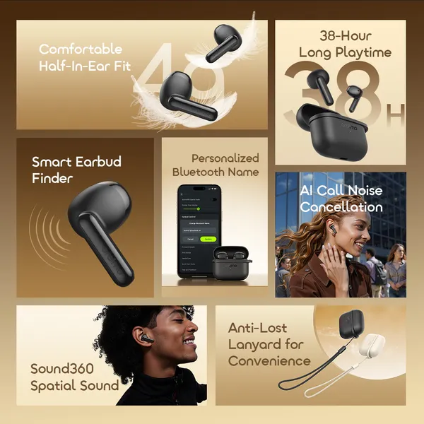 Oraimo SpaceBuds Air Smart Finder True Wireless Earbuds - Image 4