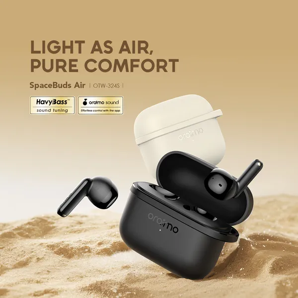 Oraimo SpaceBuds Air Smart Finder True Wireless Earbuds - Image 2