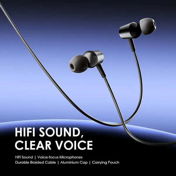 Oraimo HIFI Audio In-Ear Headphones Trumpet 3 - Image 5