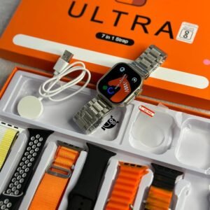 7in1 Ultra Smart Watch with 7 Straps
